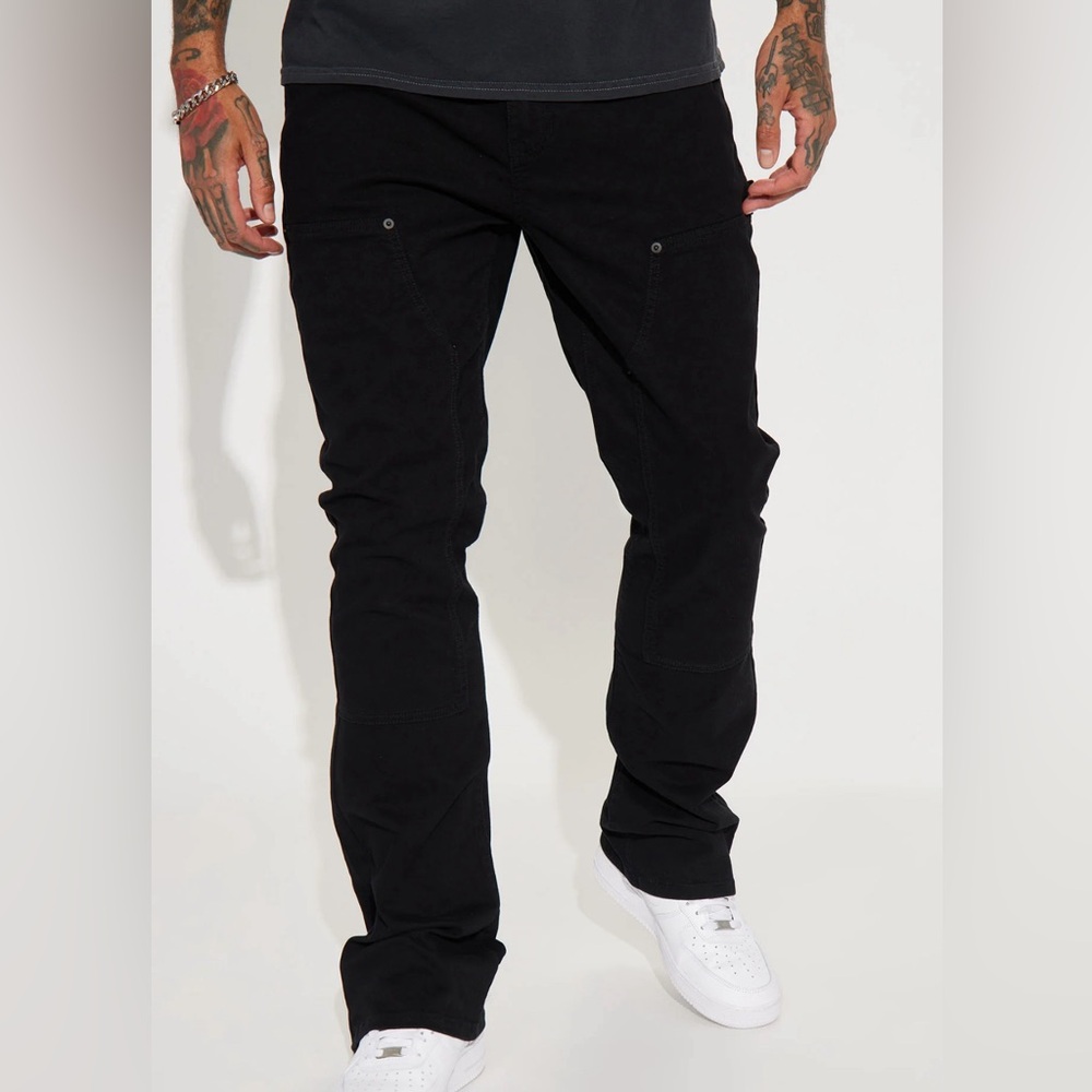 Men’s slim Flared carpenter pants size 42 nwt